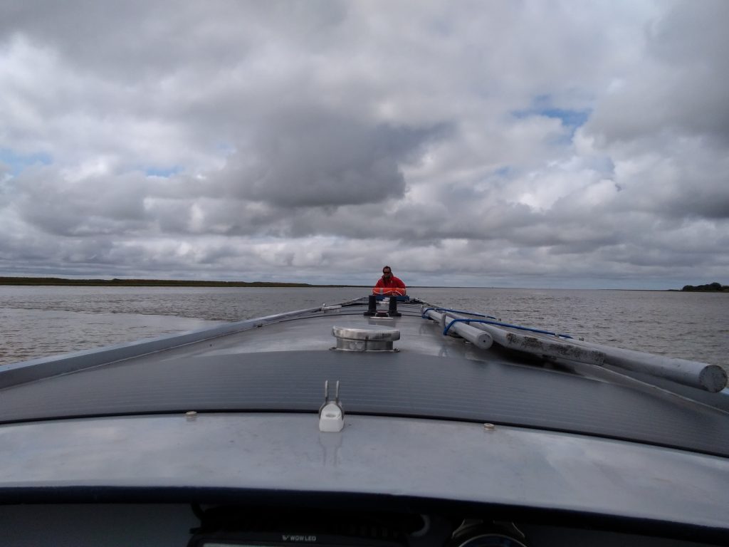 Shane Driving Bartimaeus in the Ribble Estuary