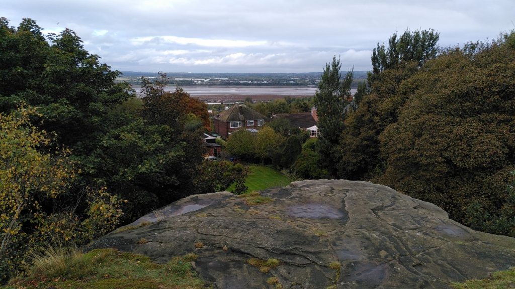 View over Mersey Estuary