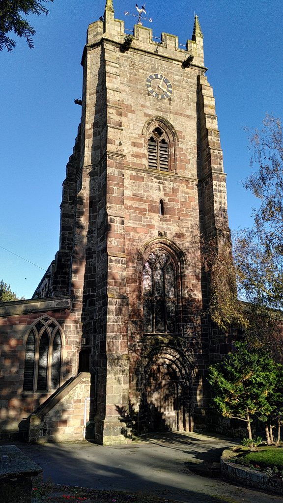 Church Tower in Market Drayton