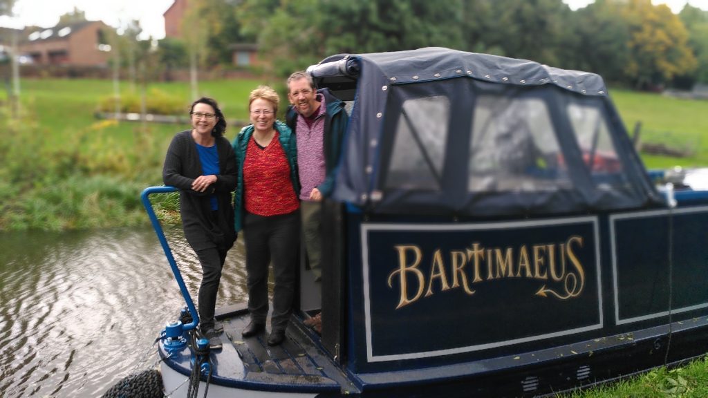 Clare, Wendy and Stuart on Bartimaeus