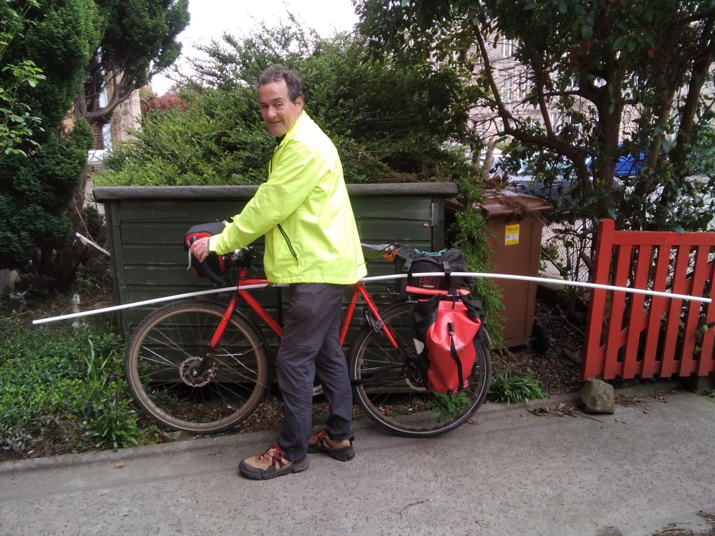 Bike Laden with Plumbing Kit