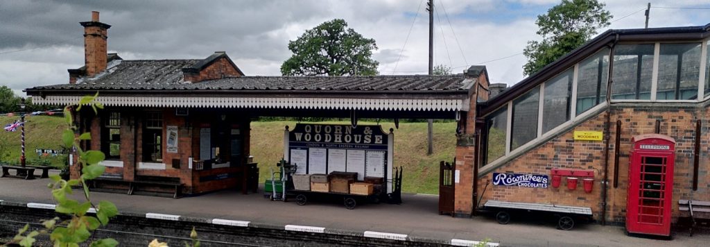 Quorn and Woodhouse Station Platform