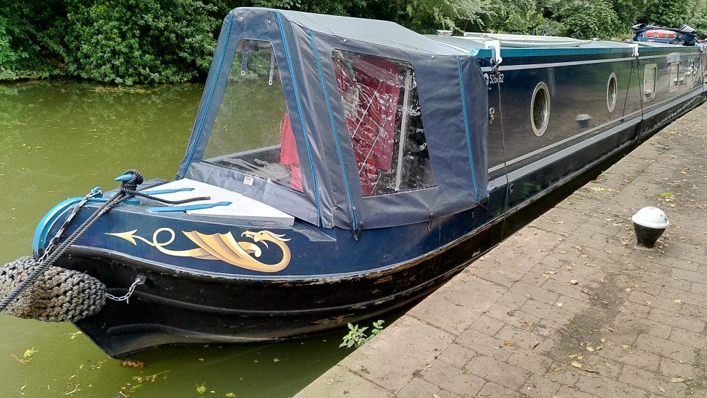 Bartimaeus with Cratch Cover Installed