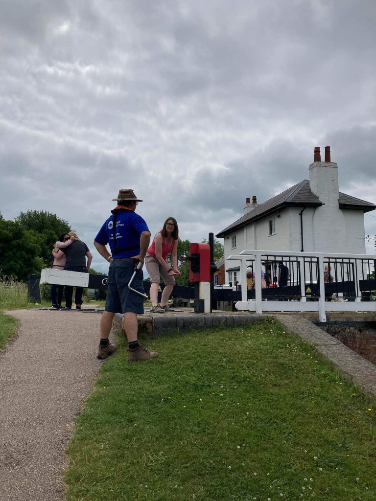 Clare and Lock Keeper