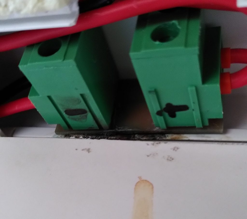 Connector Box in Ceiling Panel